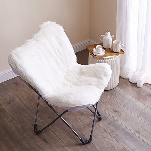 Fur Butterfly Chair