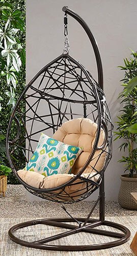Christopher Knight Home Tear Drop Hanging Chair